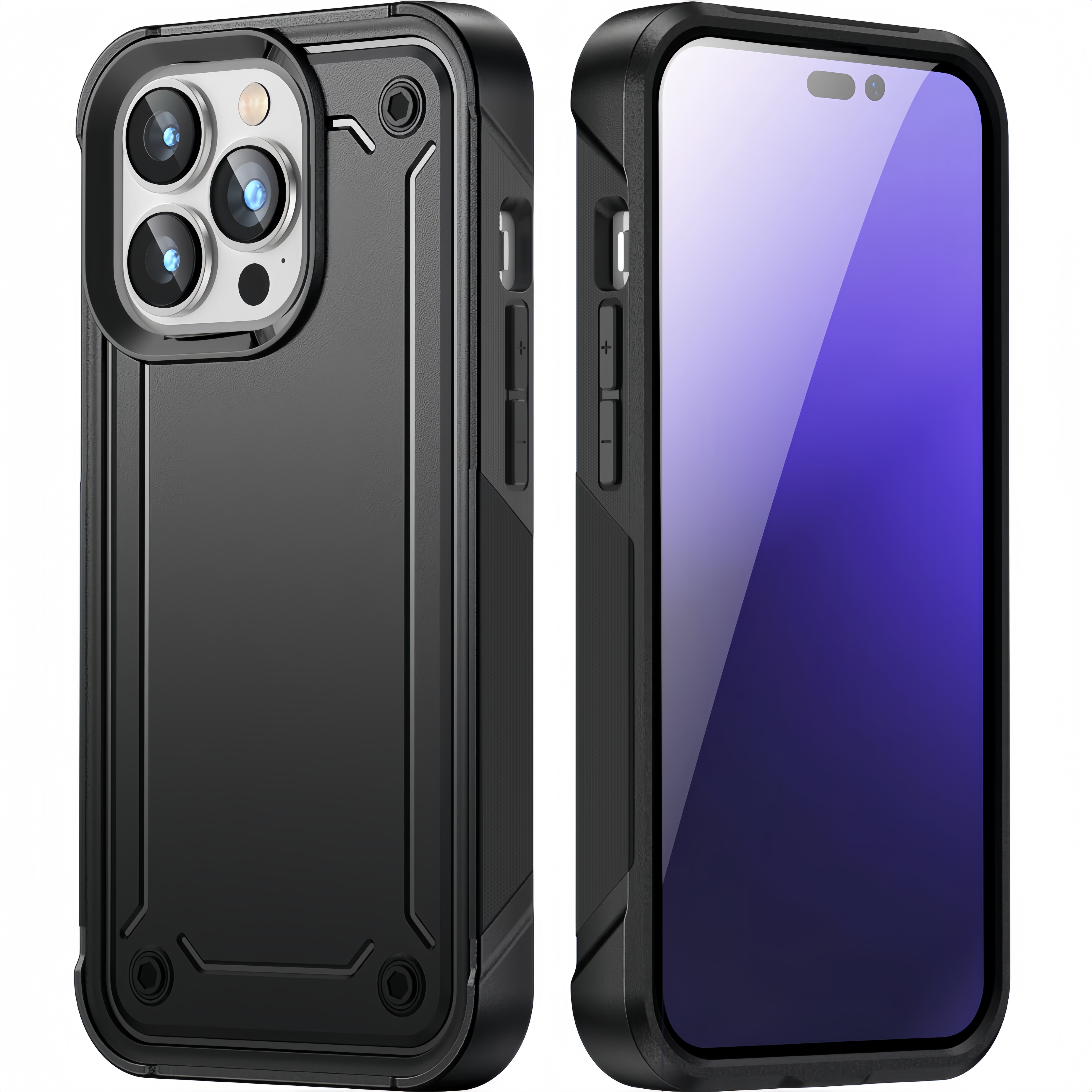 (1/100x) 16 Series Premium Heavy Duty Hybrid iPhone Case