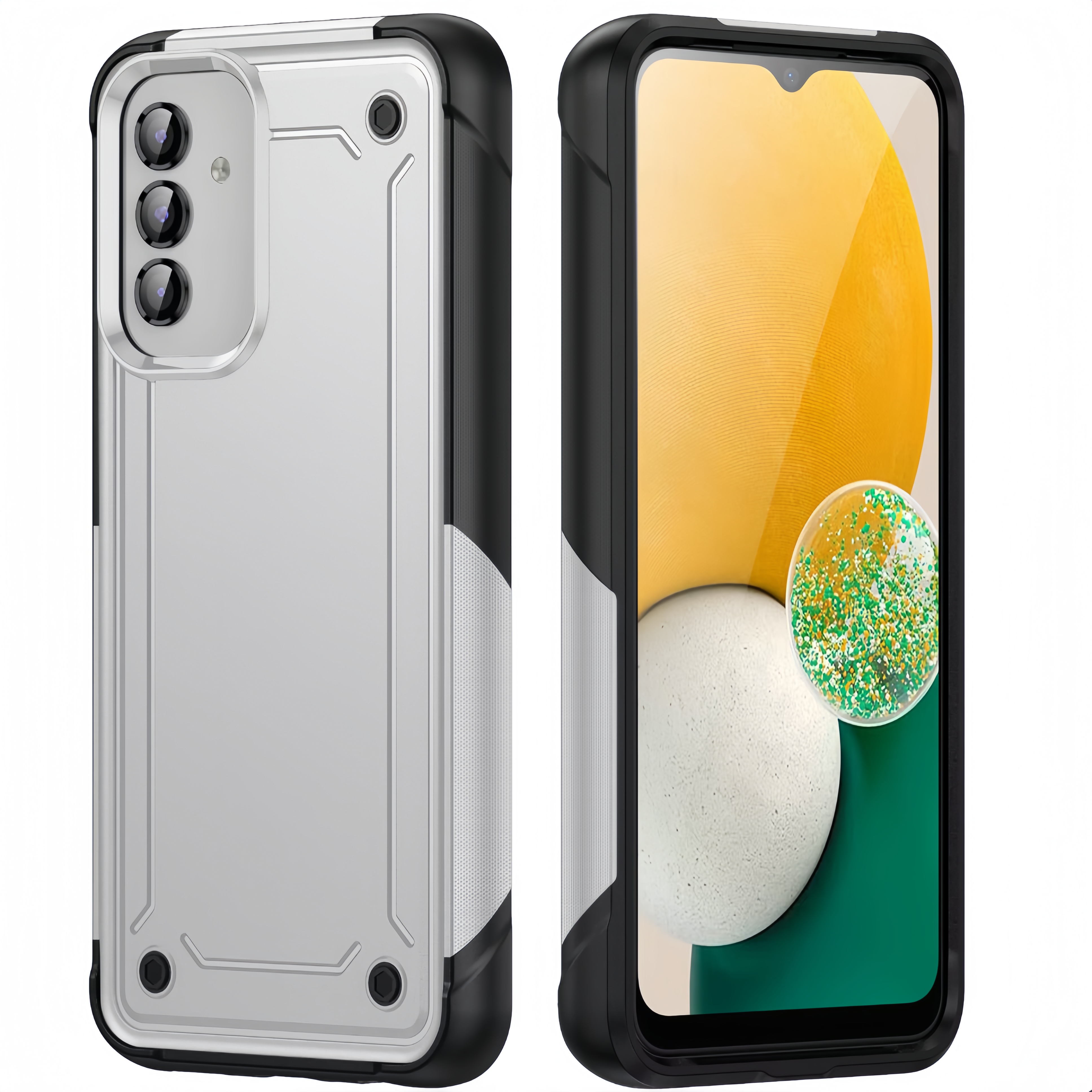 (1/100x Pack) S25 Series Premium Heavy Duty Samsung Case