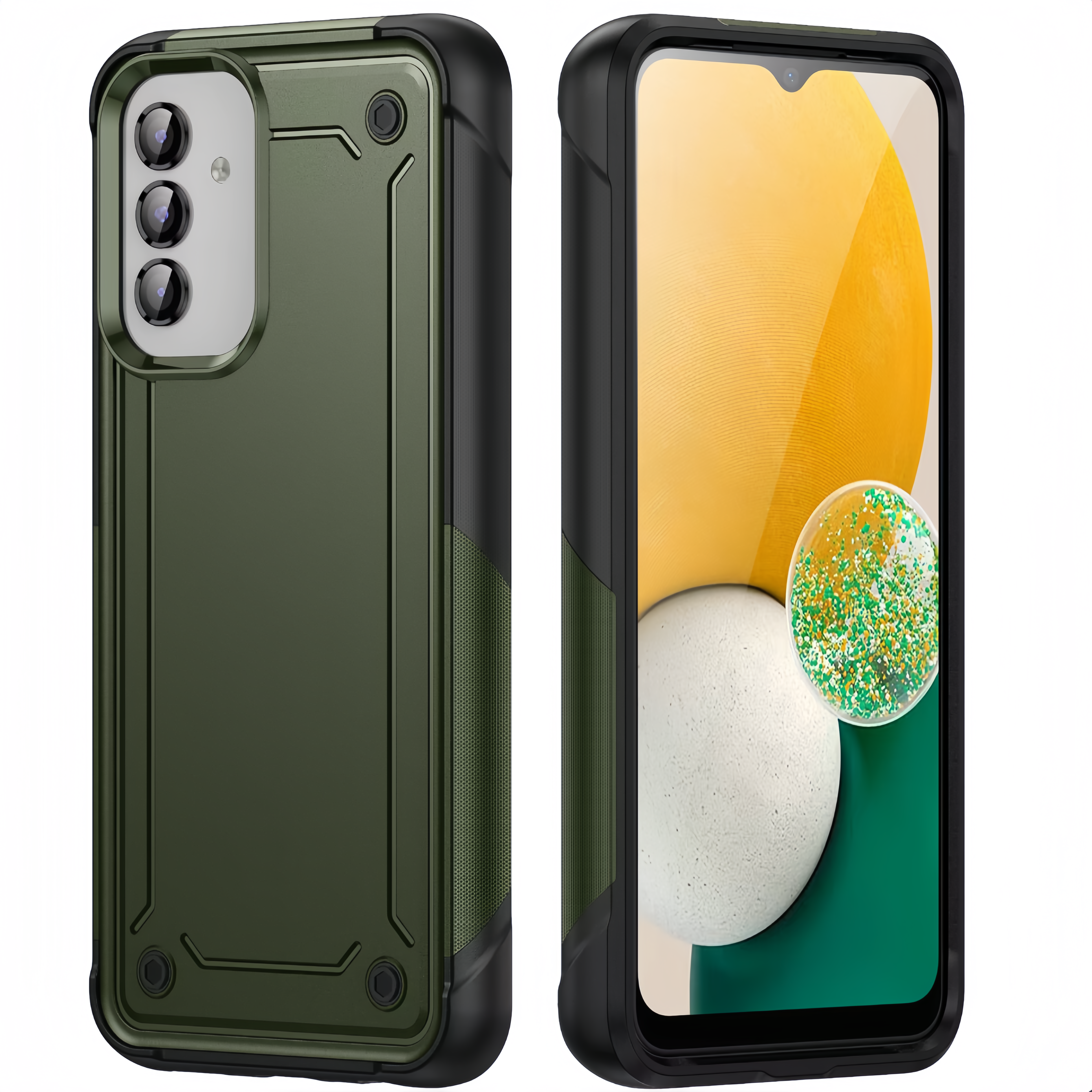 (1/100x Pack) S25 Series Premium Heavy Duty Samsung Case