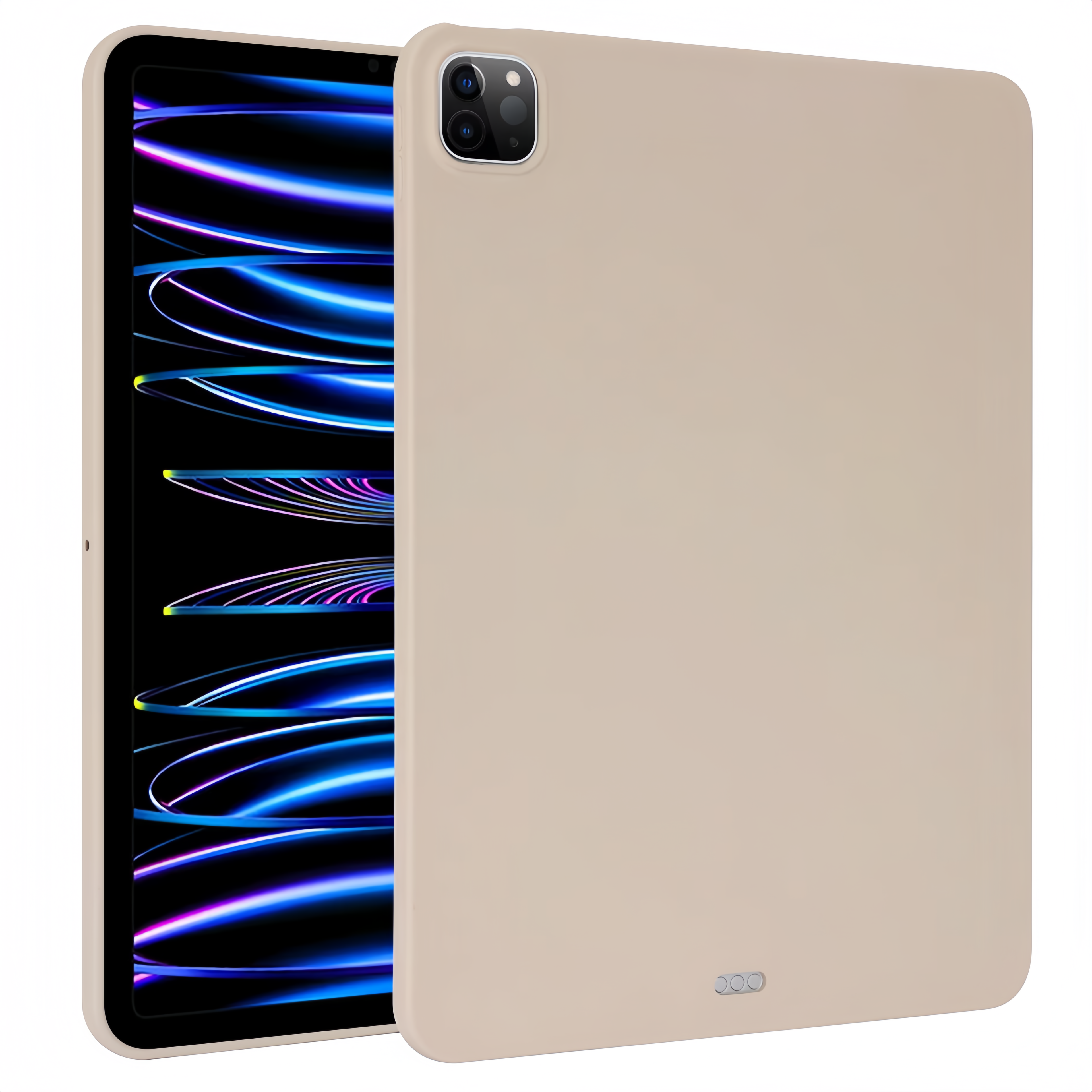 (1/100x) Apple iPad Mini Gen 6, 7 8.3 Inch Solid Tone Silicone iPad Case