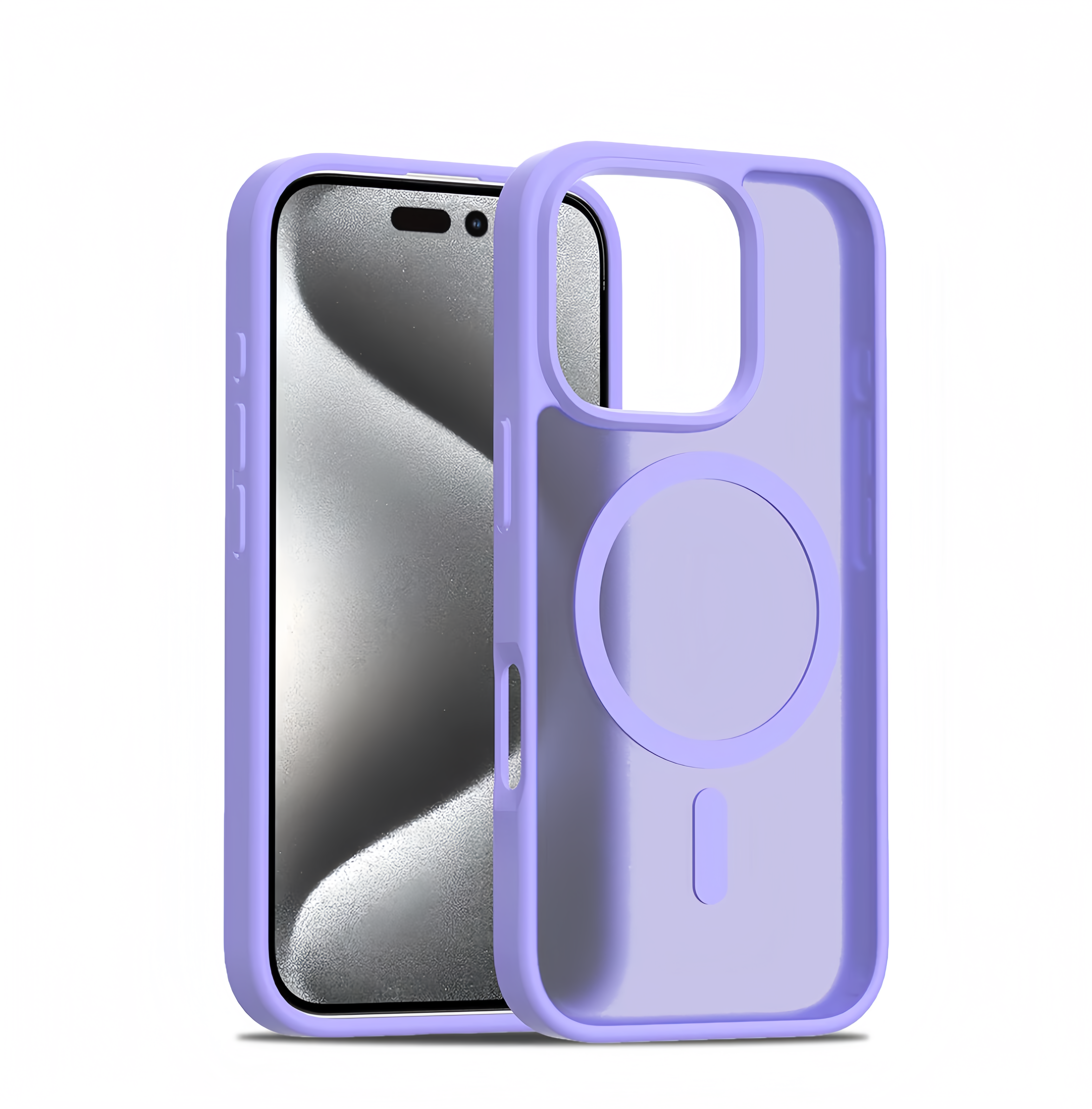 (1/100x) 16 Series Transparent Acrylic Magsafe iPhone Case