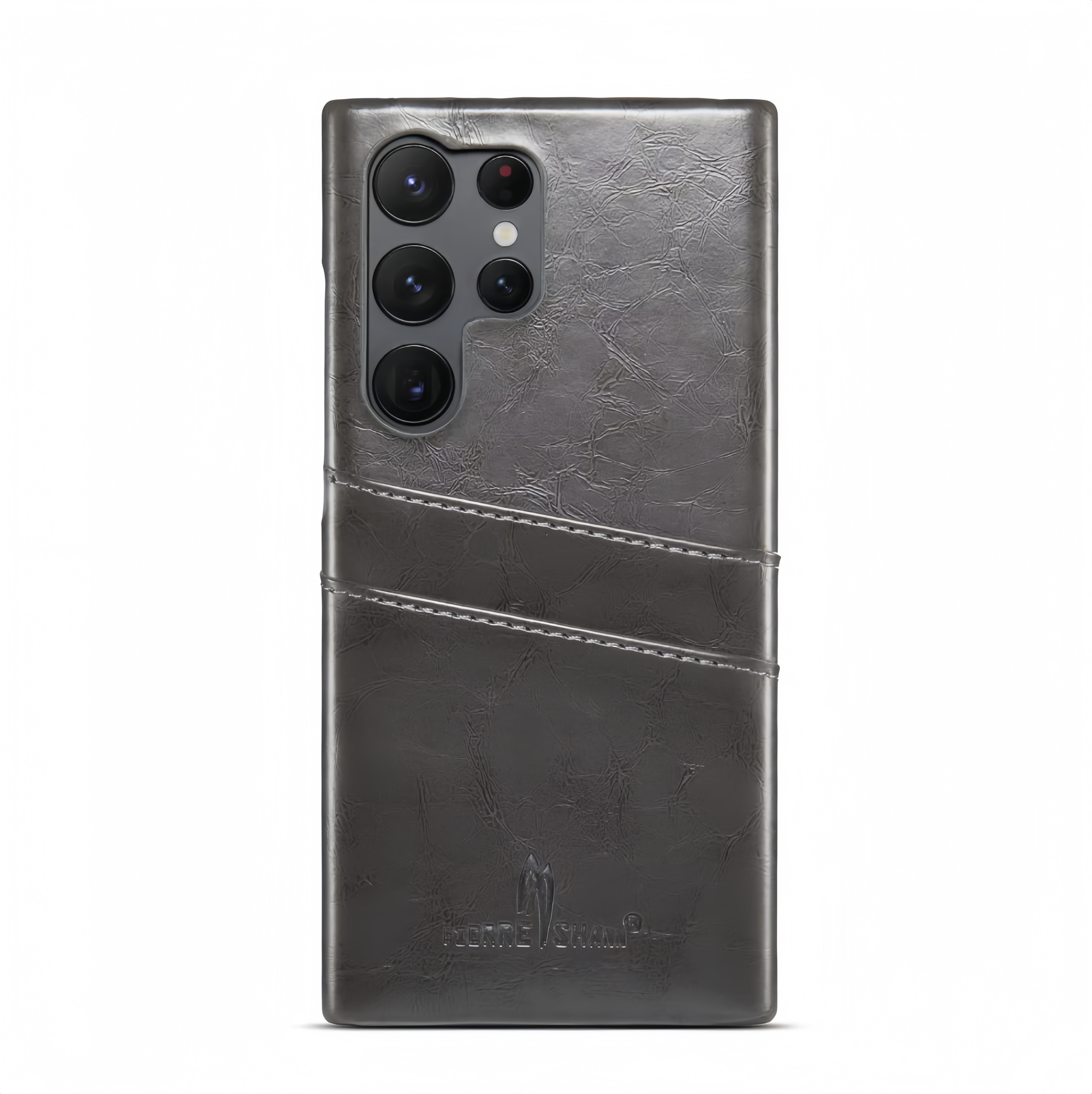 (1/100x Pack) S25 Series Business Style Vegan Leather Samsung Case