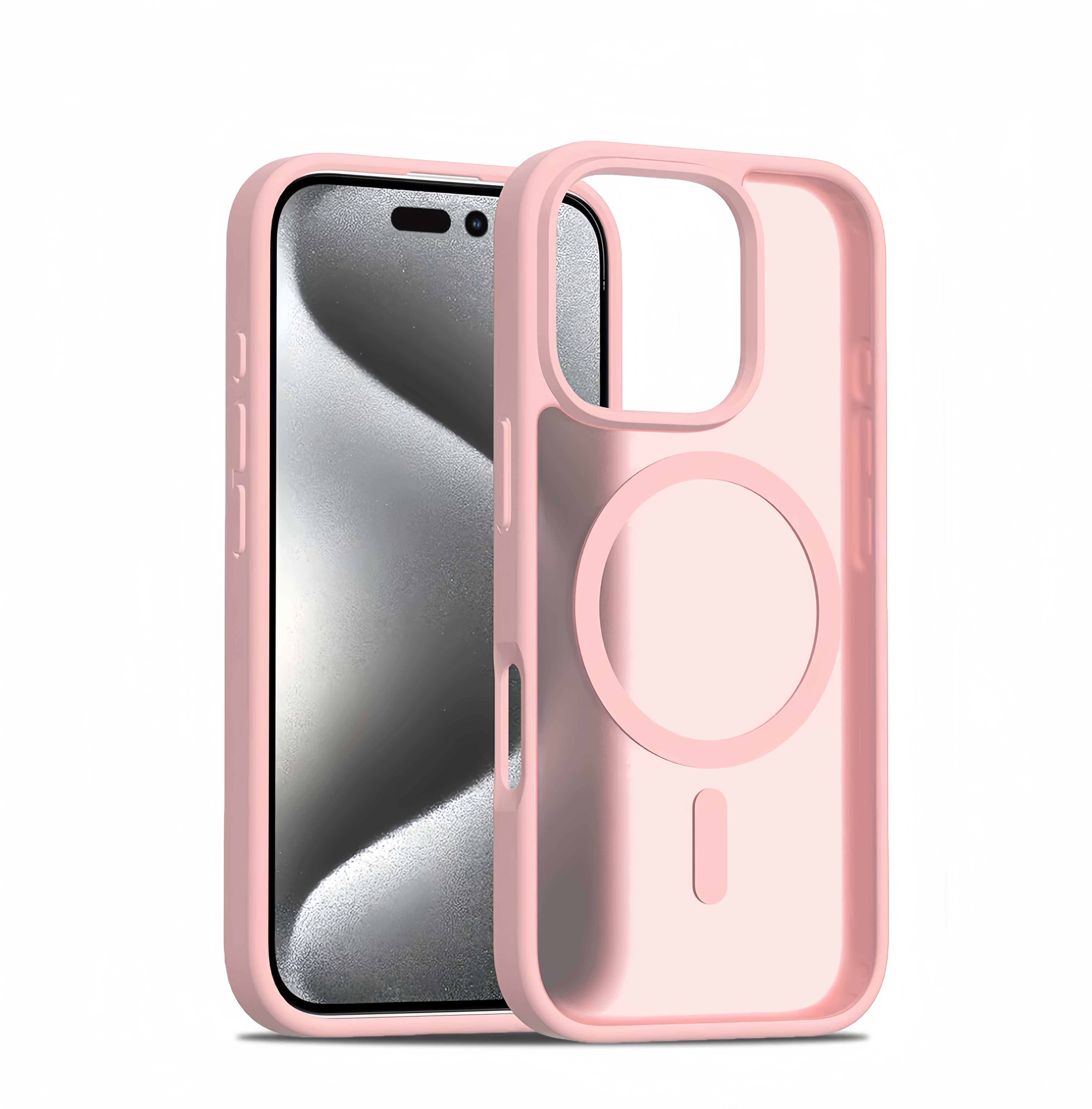 (1/100x) 16 Series Transparent Acrylic Magsafe iPhone Case