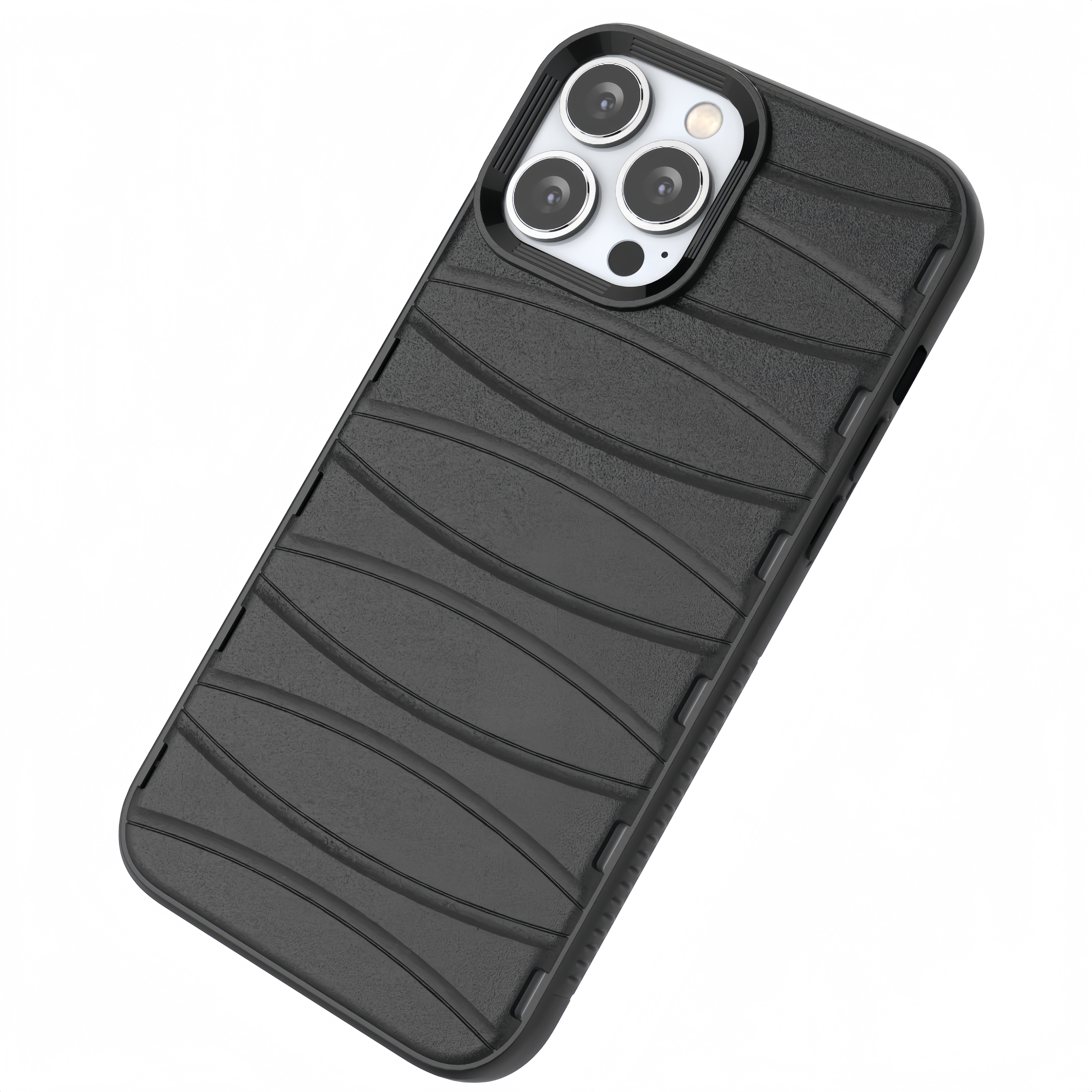 (1/100x Pack) 16 Series Shockproof Silicone Rigid iPhone Case
