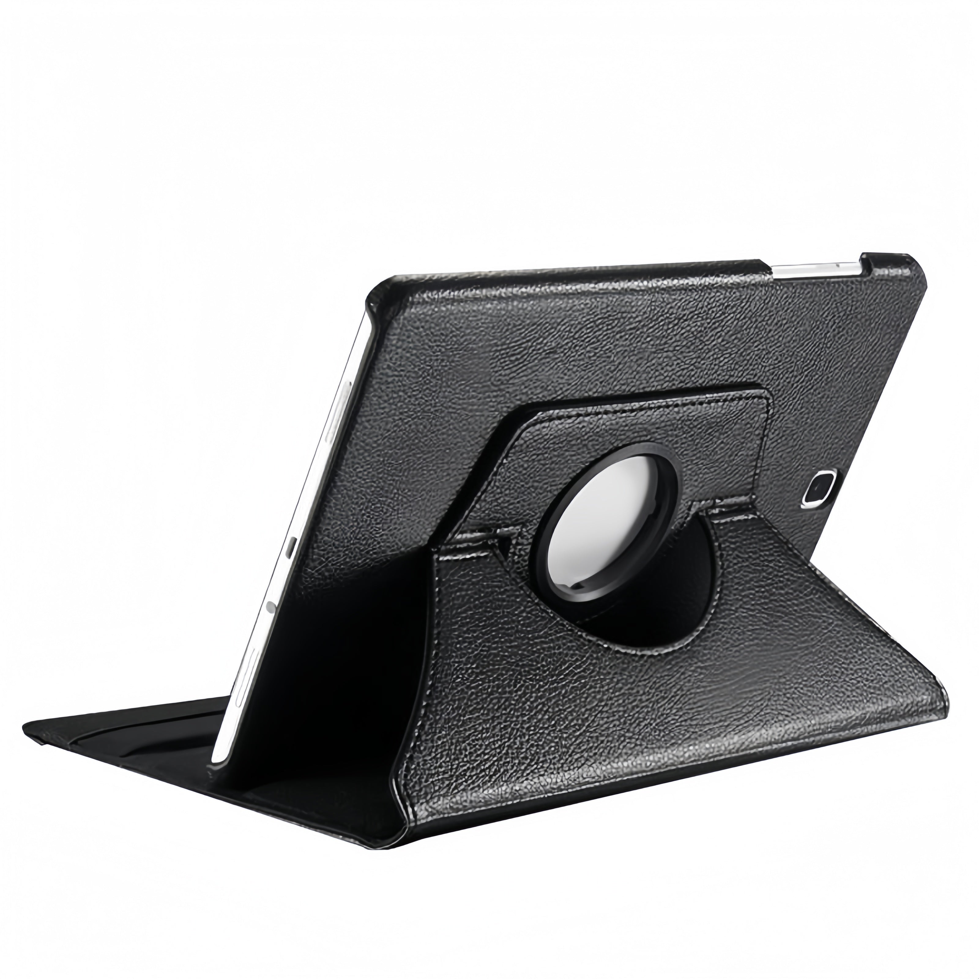 (1/100x Pack) Apple iPad Air Gen 5 10.9 360 Degree Rotating Vegan Leather Protective Case For iPad
