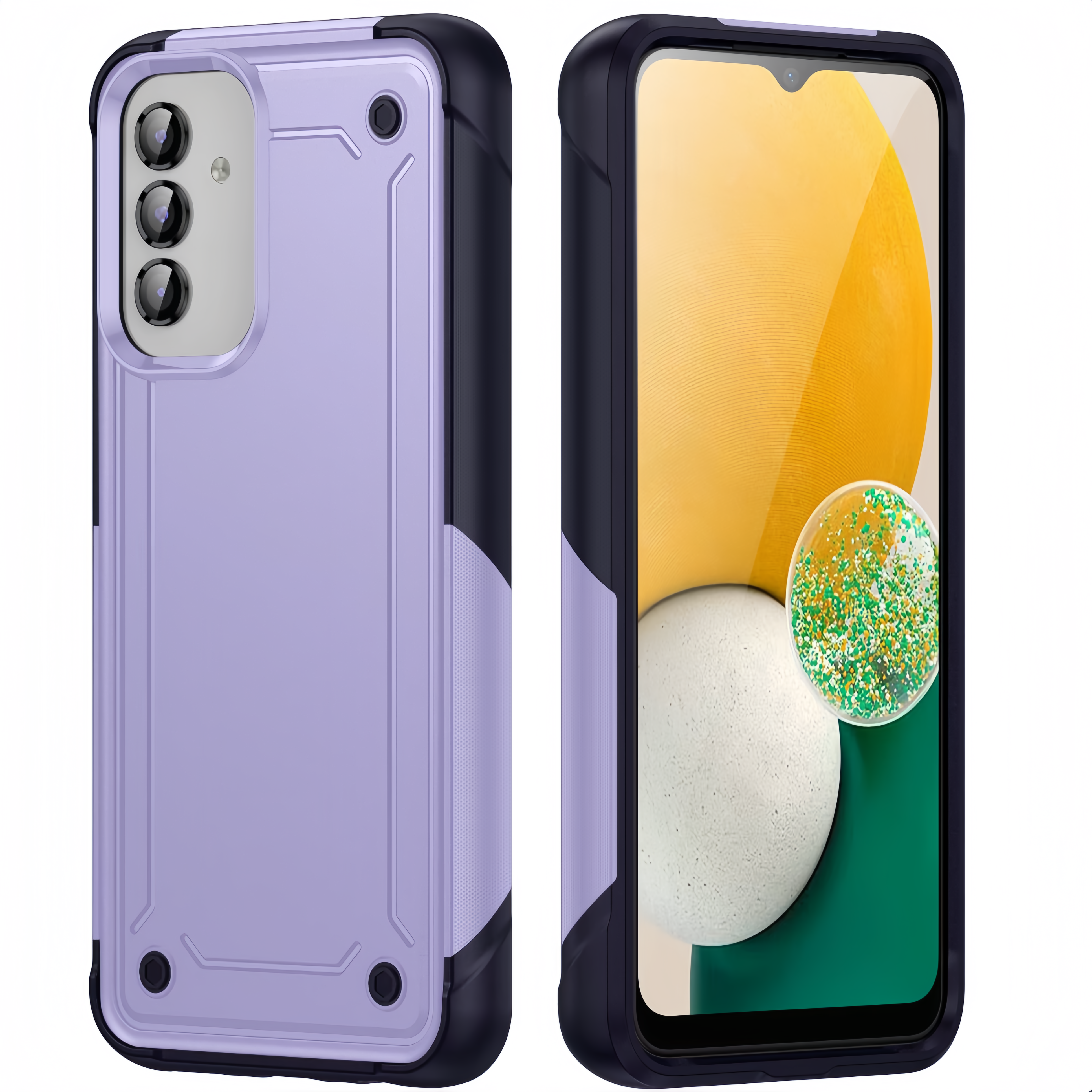 (1/100x Pack) S25 Series Premium Heavy Duty Samsung Case