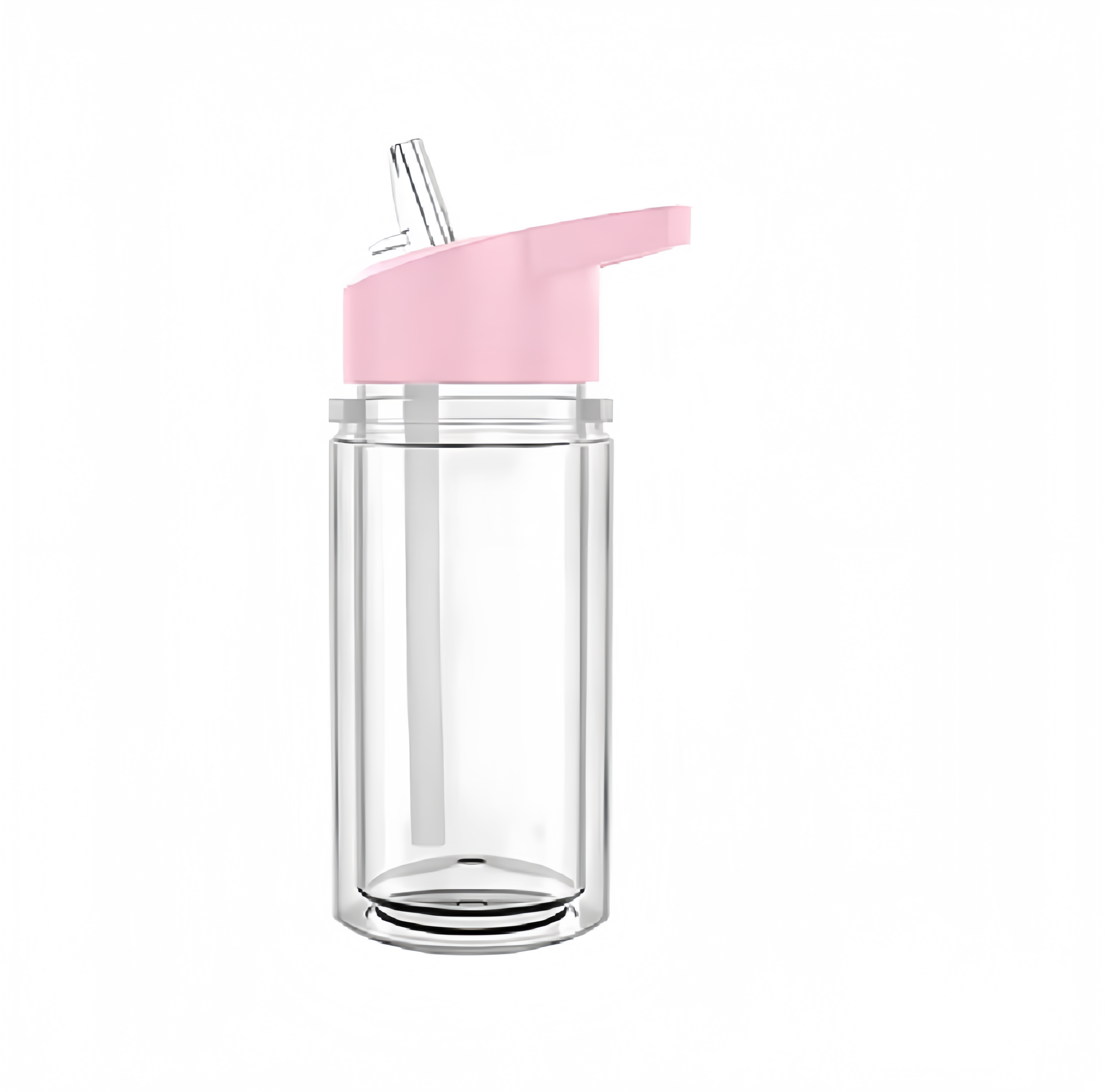(1/100x Pack) 500ML Snow Globe Plastic Tumbler
