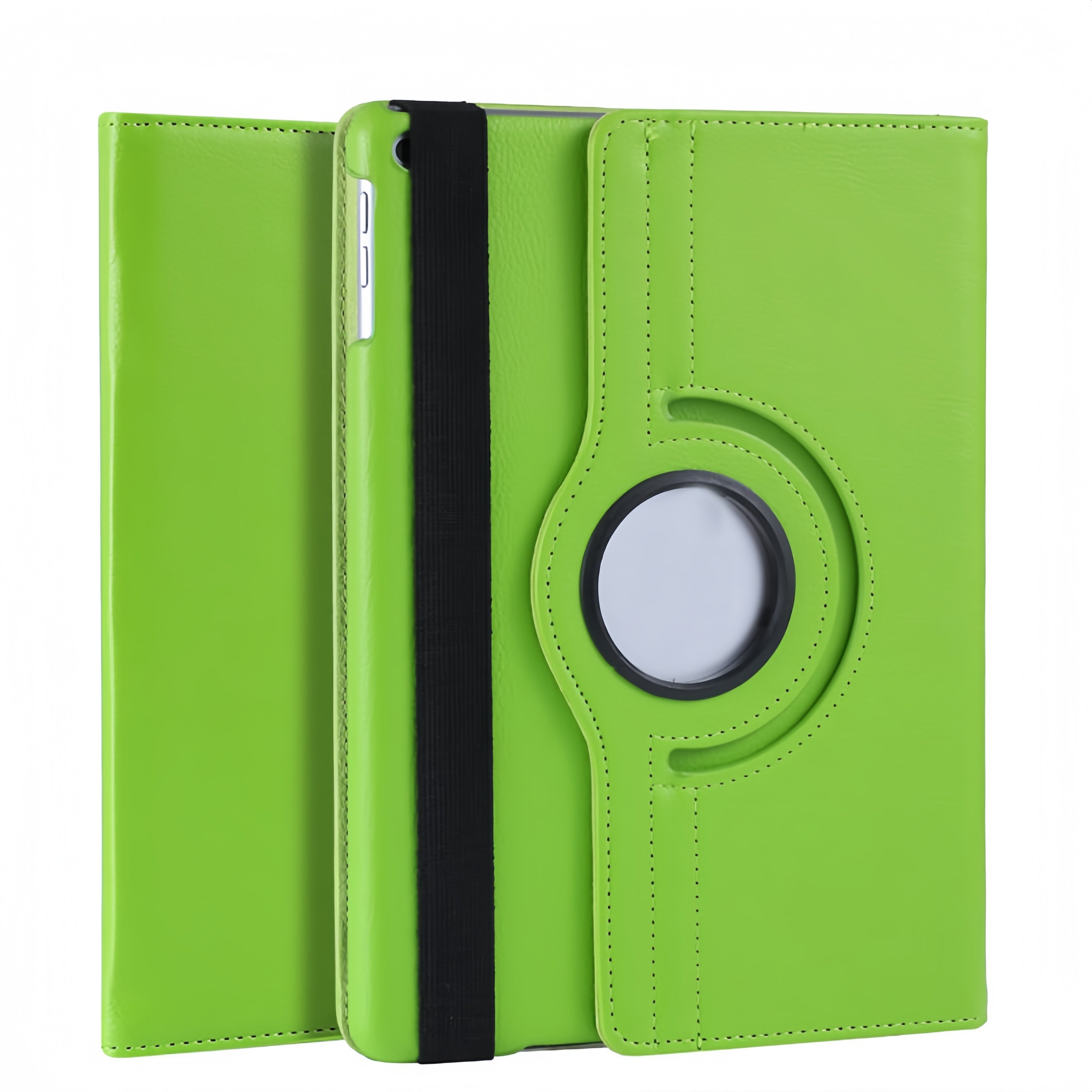 (1/100x Pack) Apple iPad Air Gen 5 10.9 360 Degree Rotating Vegan Leather Protective Case For iPad