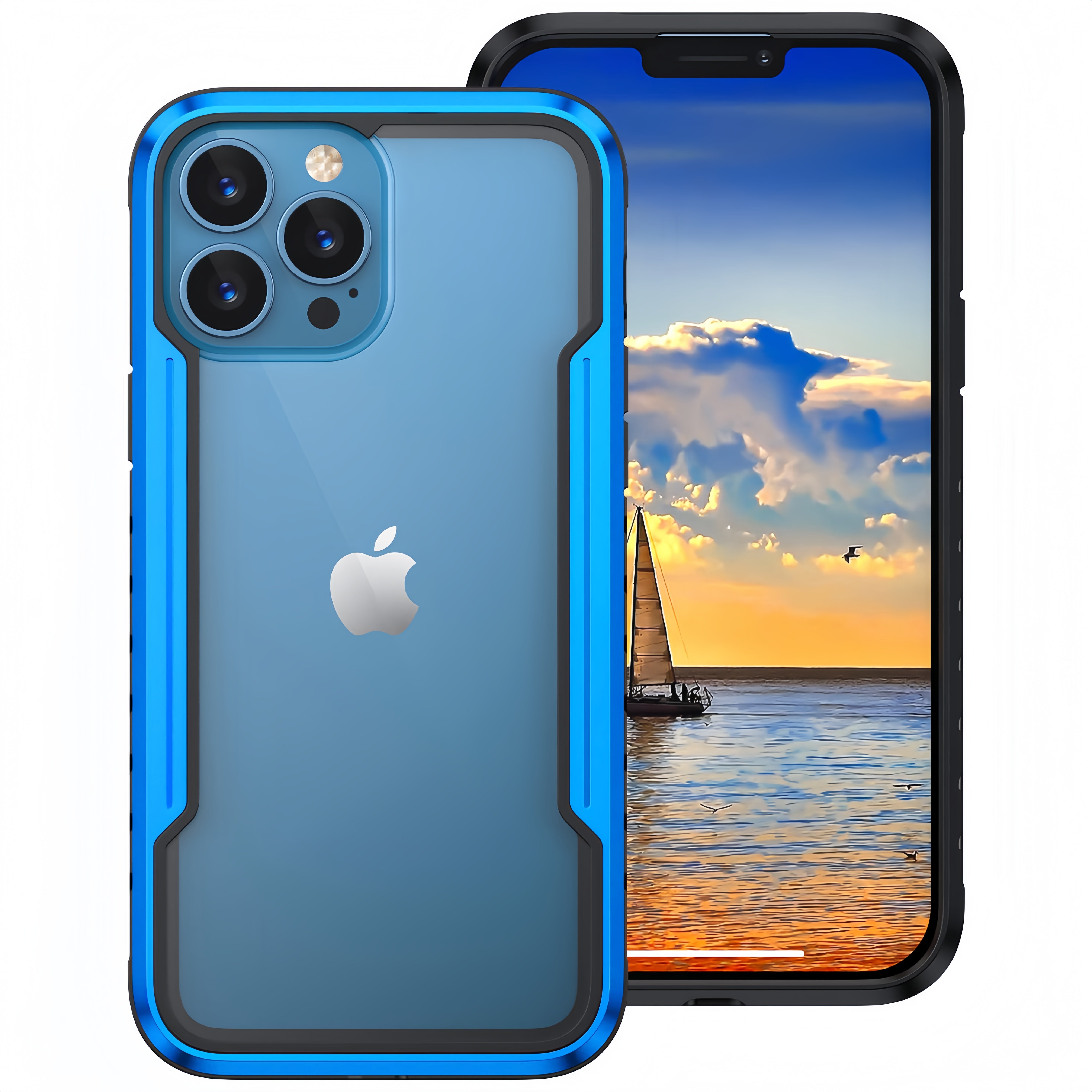 (1/100x Pack) 16 Series Defence Shield Heavy Duty iPhone Case