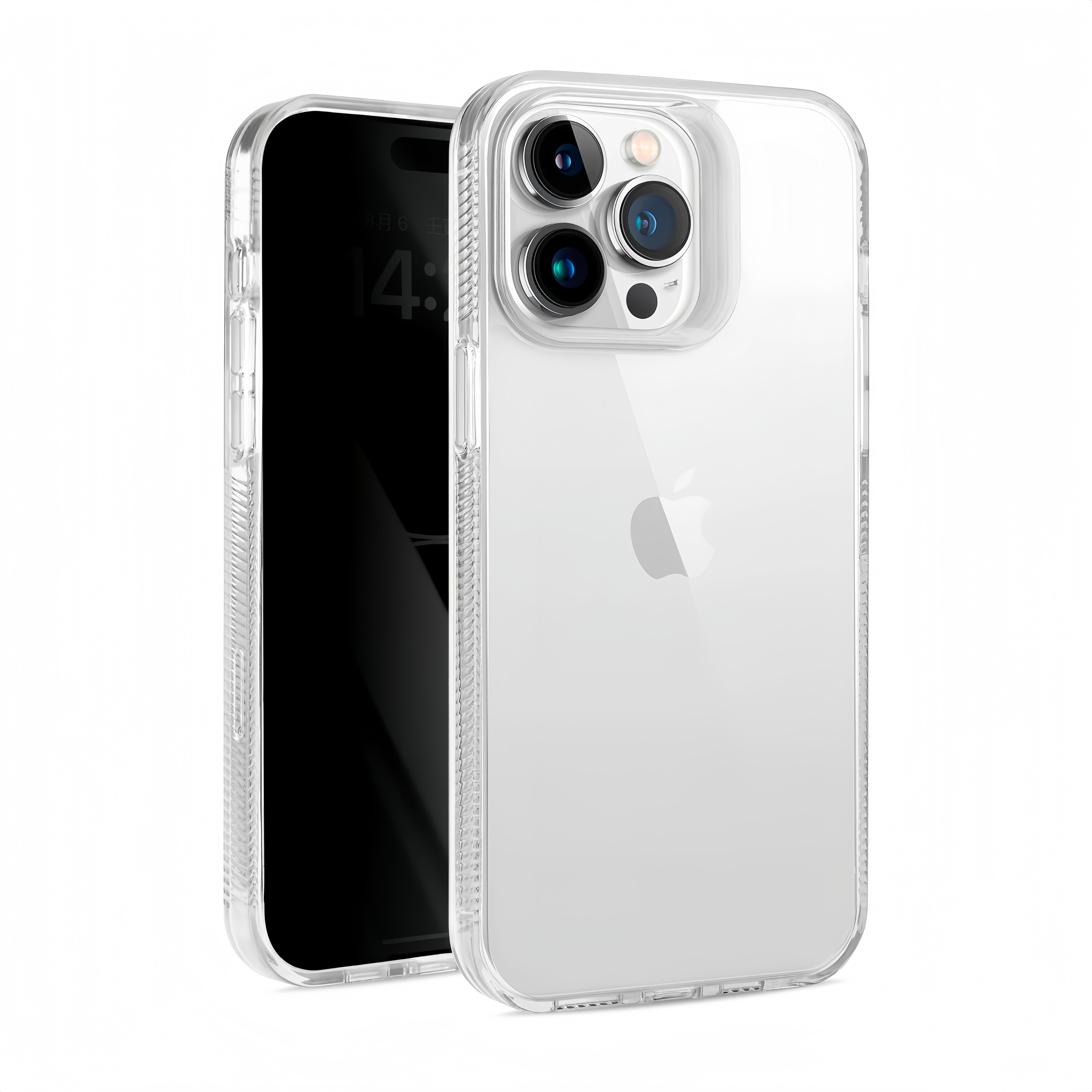 (1/100x Pack) 16 Series Transparent Magsafe Shockproof Coloured Bumper Case