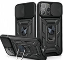 (1/100x Pack) 16 Series Trade Heavy Duty iPhone Case With Ring Stand