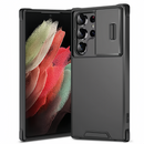 (1/100x Pack) S25 Series Armoured Heavy Duty Samsung Case With Lens Cover