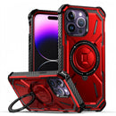 (1/100x Pack) 16 Series Dual Layer Shockproof Magnetic Kickstand iPhone Case