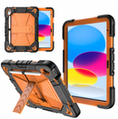 (1/100x Pack) Apple iPad Air Gen 5 10.9 Inch Heavy Duty Grade iPad Case With Max Guard Handle/Grip