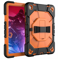 (1/100x Pack) Apple iPad Air Gen 5 10.9 Inch Heavy Duty Grade iPad Case With Max Guard Handle/Grip