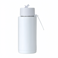 (1/100x Pack) Premium 1L Stainless Steel Thermal Travel Tumbler