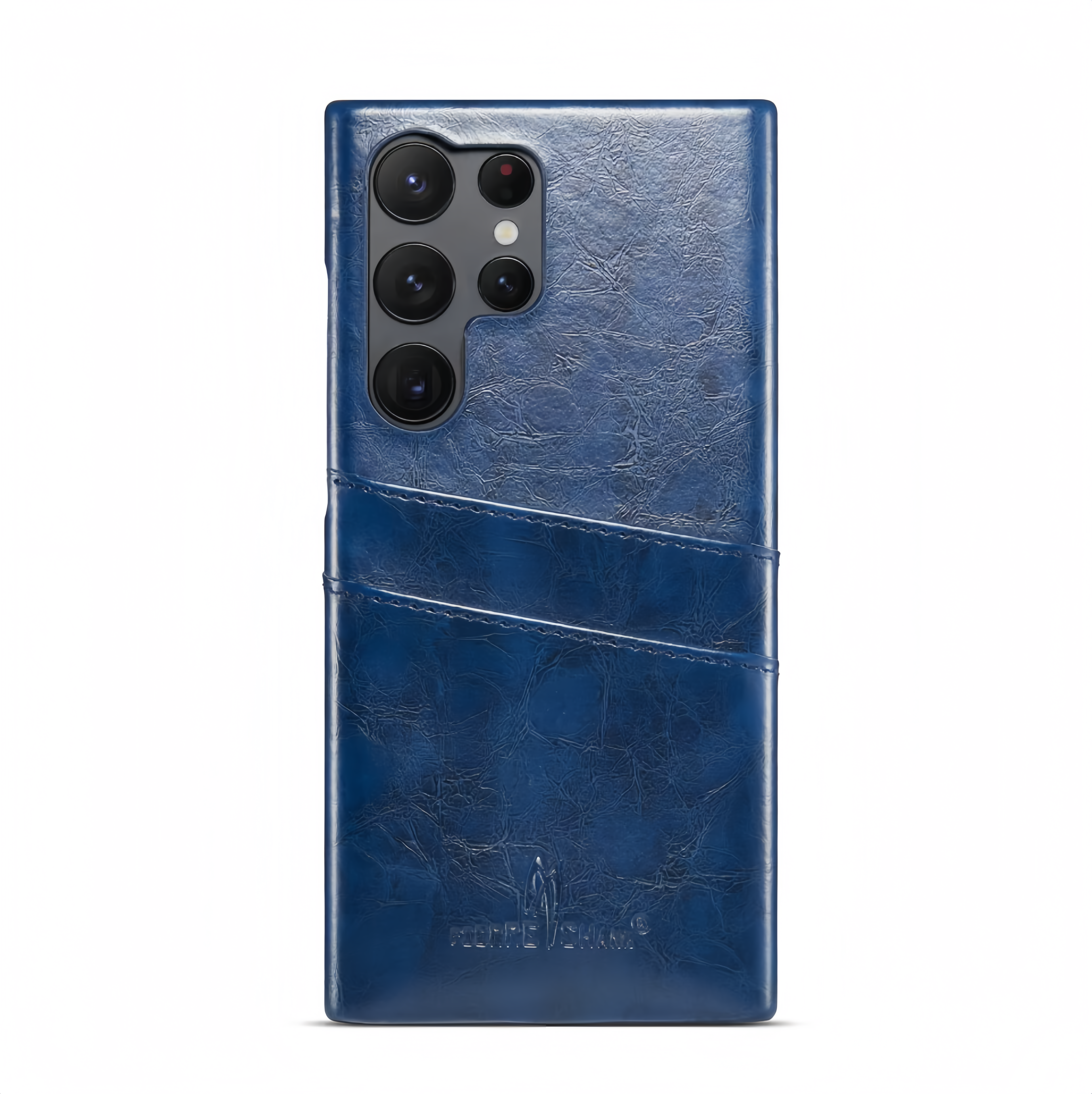 (1/100x Pack) S25 Series Business Style Vegan Leather Samsung Case