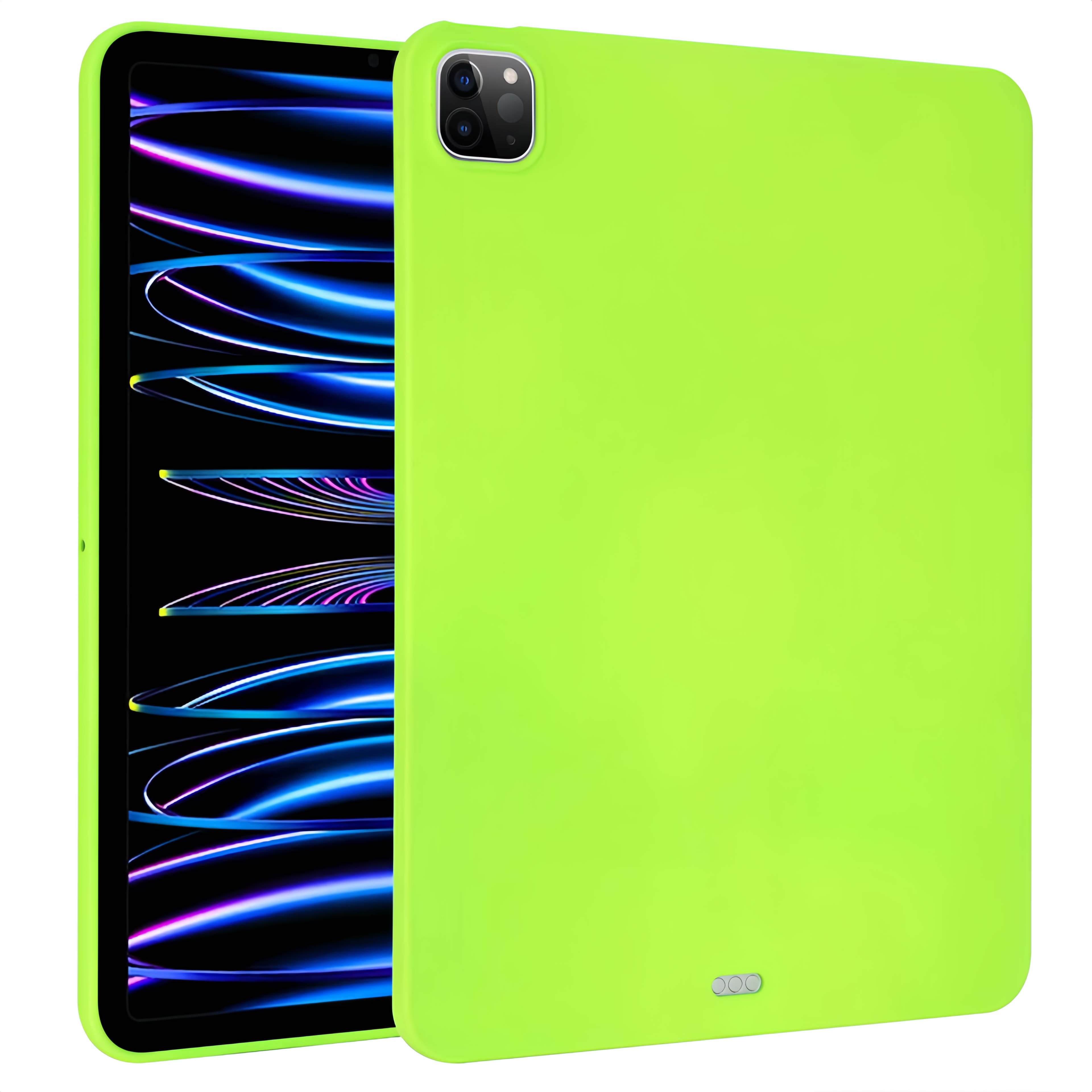 (1/100x) Apple iPad Mini Gen 6, 7 8.3 Inch Solid Tone Silicone iPad Case