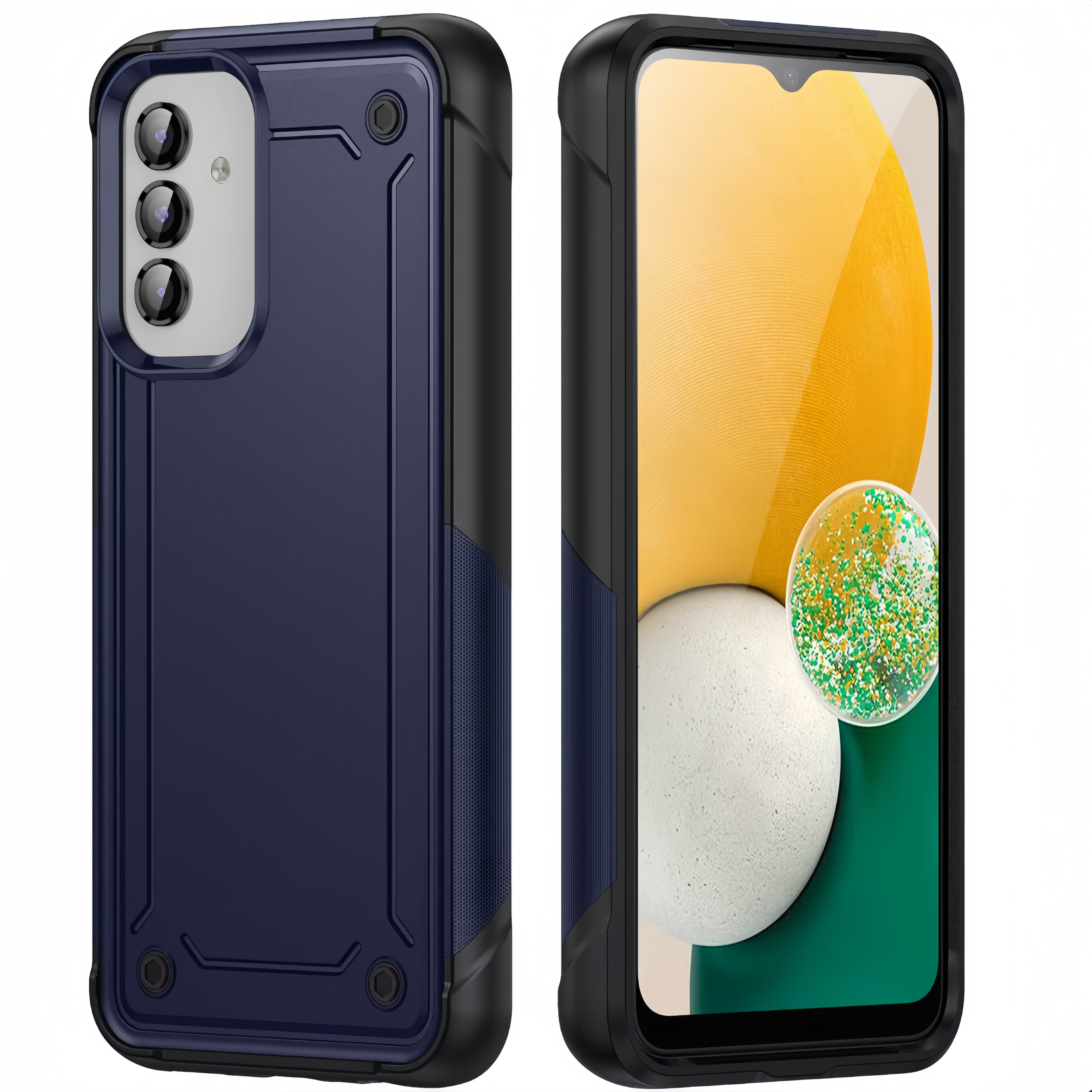 (1/100x Pack) S25 Series Premium Heavy Duty Samsung Case