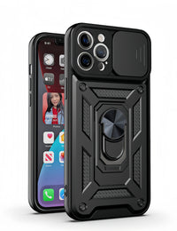 (1/100x Pack) 16 Series Trade Heavy Duty iPhone Case With Ring Stand