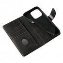 (1/100x Pack) iPhone 16 Series Flip Wallet Vegan Leather Case