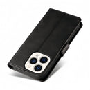 (1/100x Pack) iPhone 16 Series Flip Wallet Vegan Leather Case