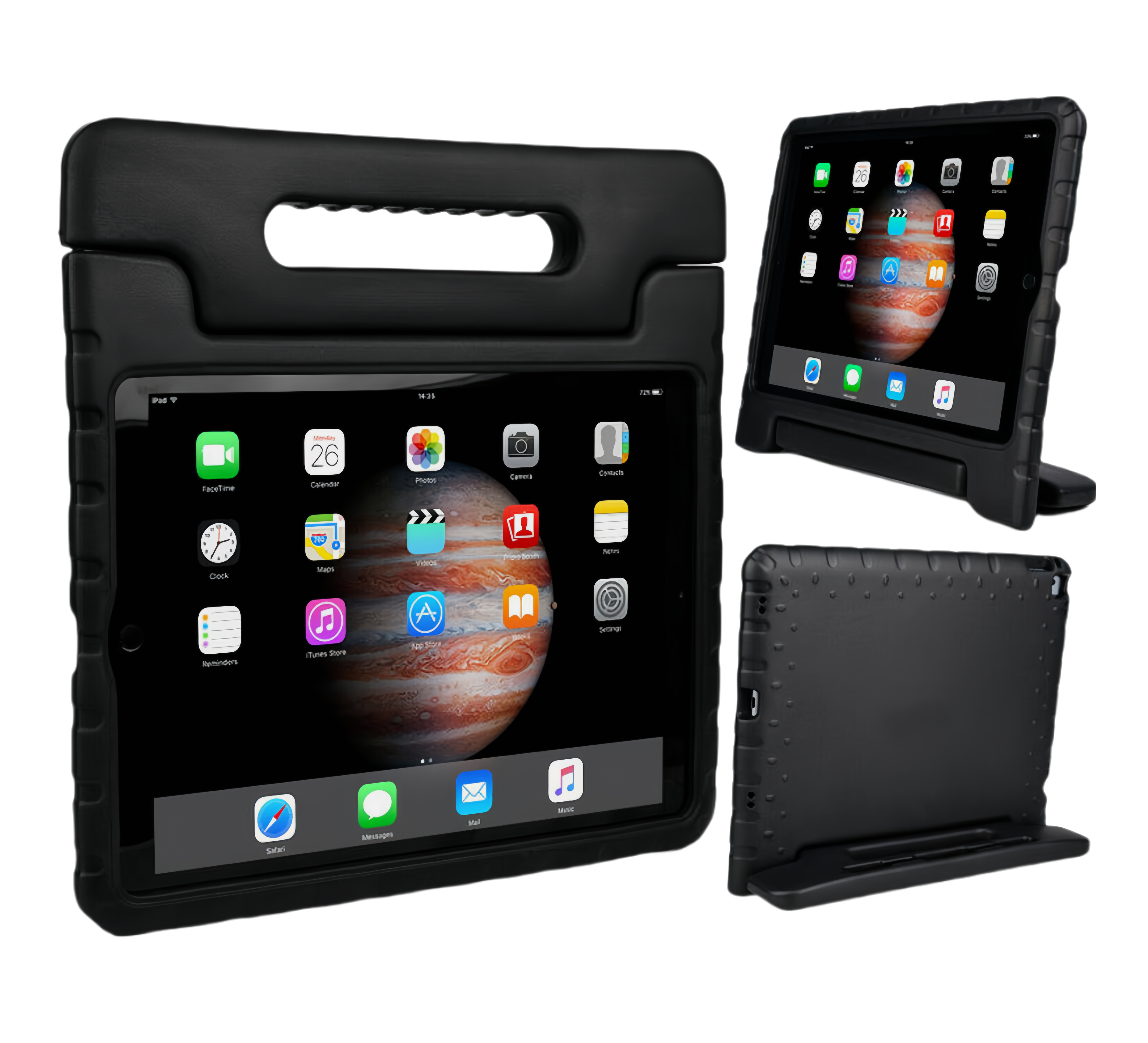 (1/100x Pack) Apple iPad Mini Gen 6, 7 8.3 Inch EVA Protective Shockproof Kids Case With Stand For Children