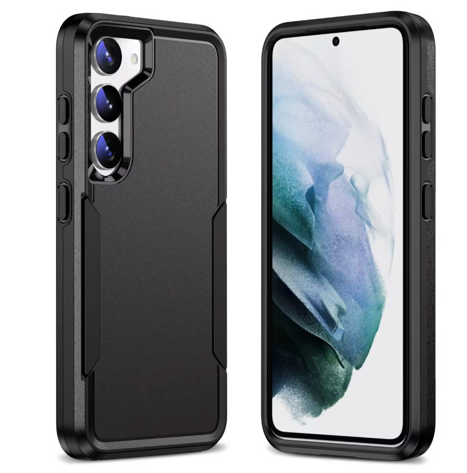 (1/100x Pack) S25 Series Heavy Duty Shock Proof Samsung Case