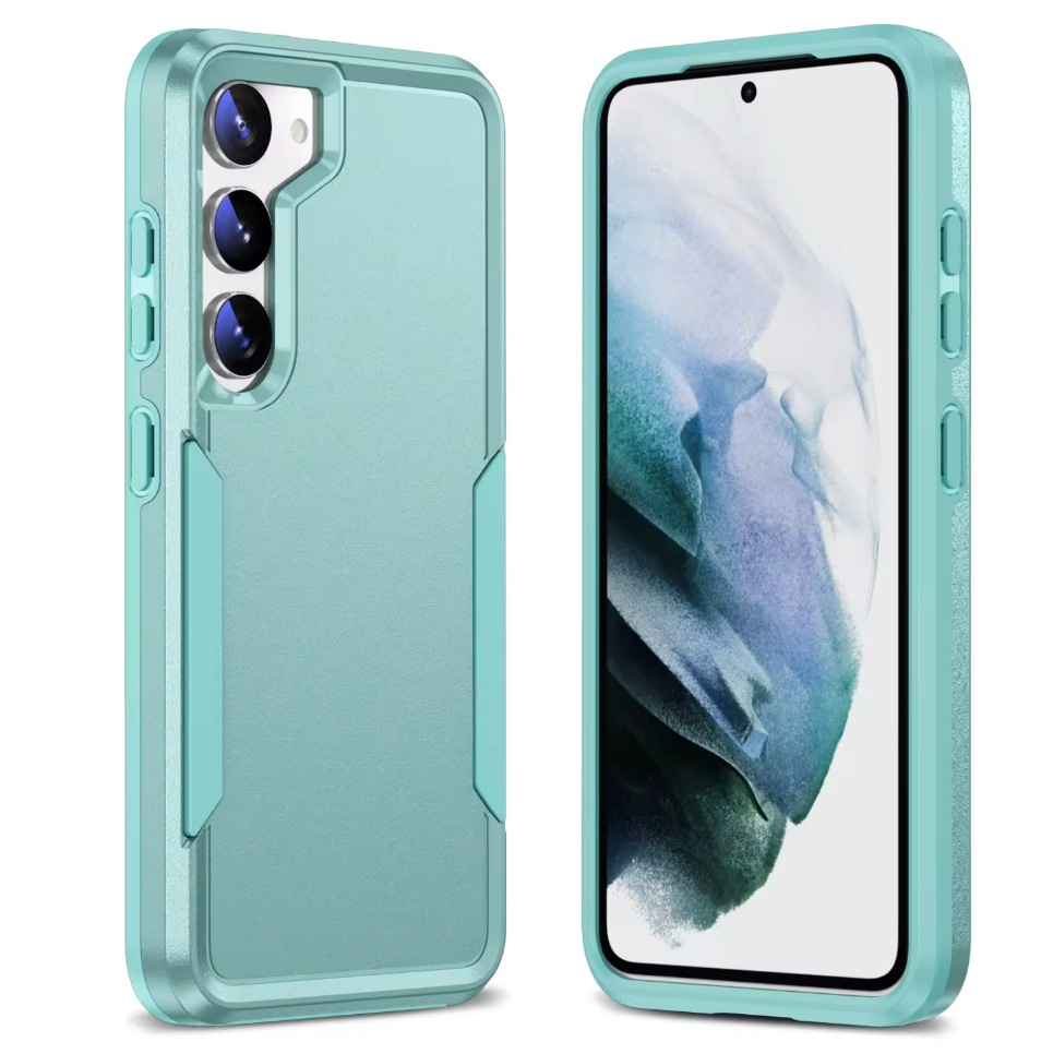 (1/100x Pack) S25 Series Heavy Duty Shock Proof Samsung Case