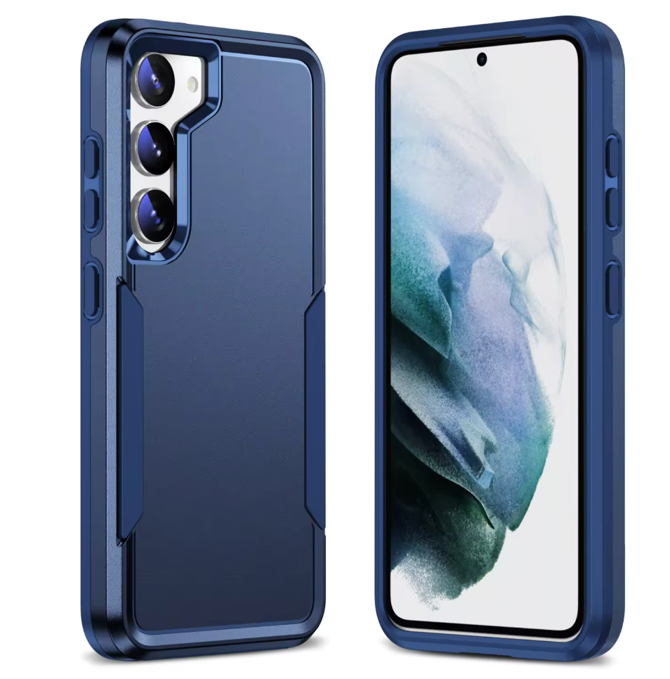 (1/100x Pack) S25 Series Heavy Duty Shock Proof Samsung Case