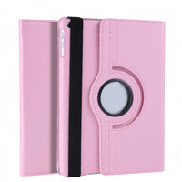 (1/100x Pack) Apple iPad Air Gen 5 10.9 360 Degree Rotating Vegan Leather Protective Case For iPad