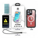 (1/100x Pack) 16 Series Shellbox Heavy Duty IP68 MagSafe Shock And Waterproof Phone Case