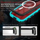 (1/100x Pack) 16 Series Shellbox Heavy Duty IP68 MagSafe Shock And Waterproof Phone Case