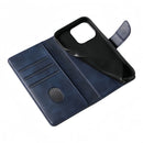 (1/100x Pack) iPhone 16 Series Flip Wallet Vegan Leather Case