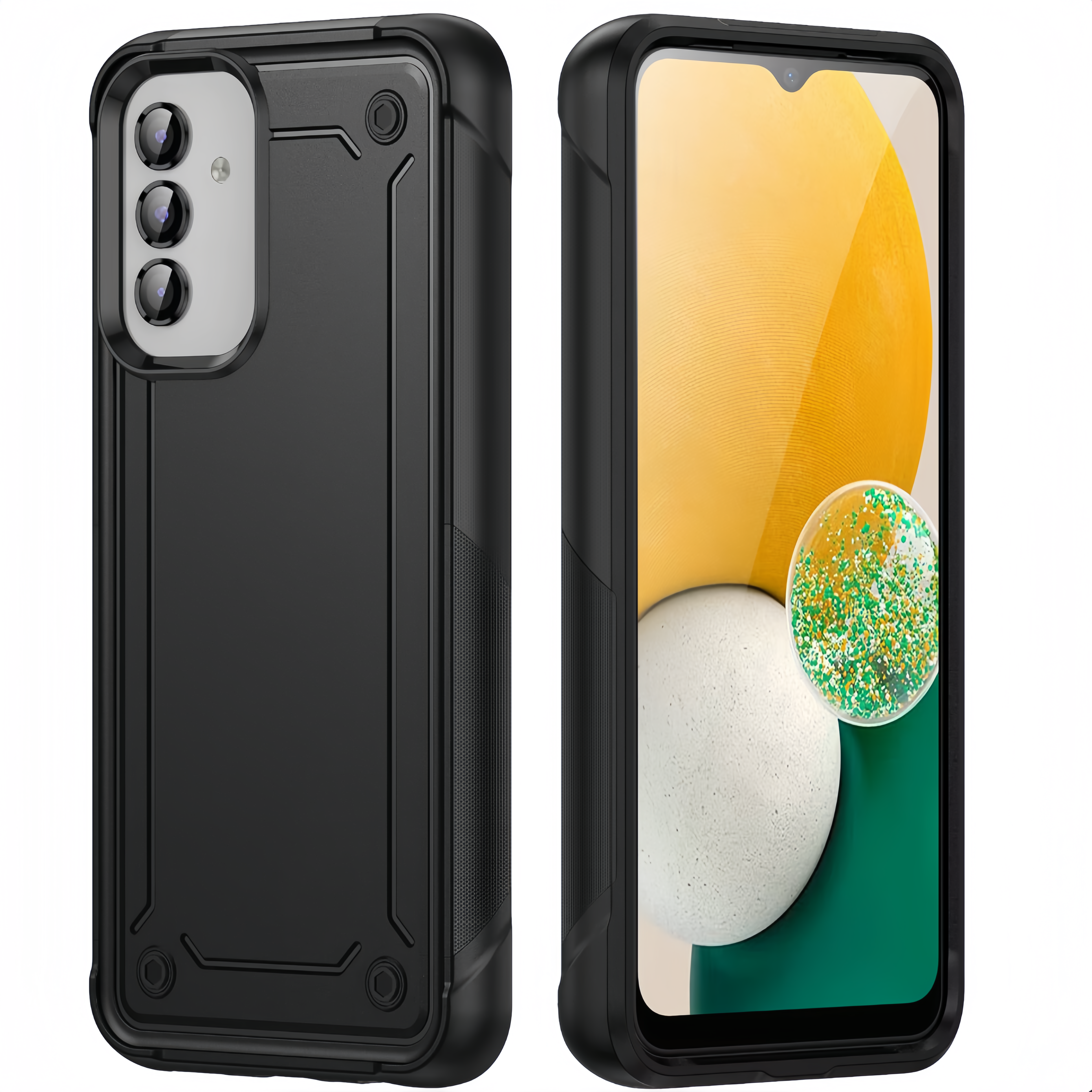 (1/100x Pack) S25 Series Premium Heavy Duty Samsung Case