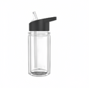 (1/100x Pack) 500ML Snow Globe Plastic Tumbler